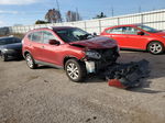 2016 Nissan Rogue S Maroon vin: KNMAT2MV9GP706043