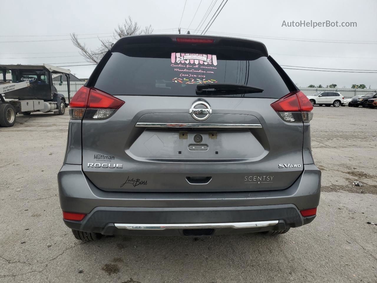 2018 Nissan Rogue S Silver vin: KNMAT2MV9JP587174