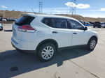 2016 Nissan Rogue S White vin: KNMAT2MVXGP593817