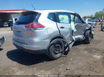 2016 Nissan Rogue S Silver vin: KNMAT2MVXGP620921