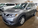 2016 Nissan Rogue S Gray vin: KNMAT2MVXGP702907