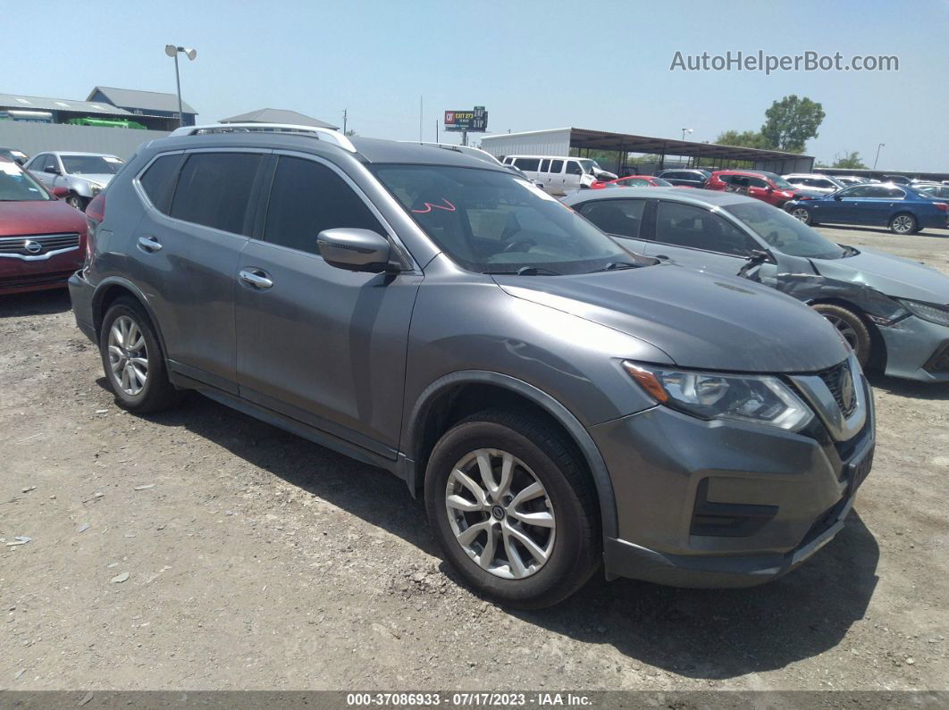 2018 Nissan Rogue Sv Gray vin: KNMAT2MVXJP577172