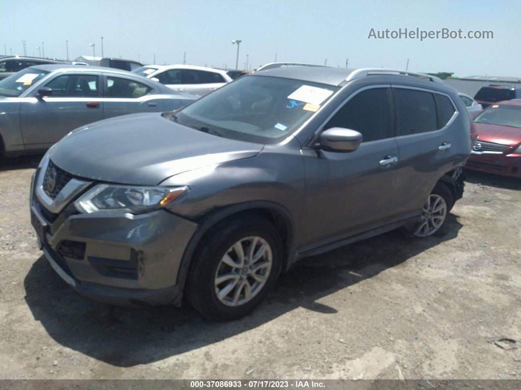 2018 Nissan Rogue Sv Gray vin: KNMAT2MVXJP577172