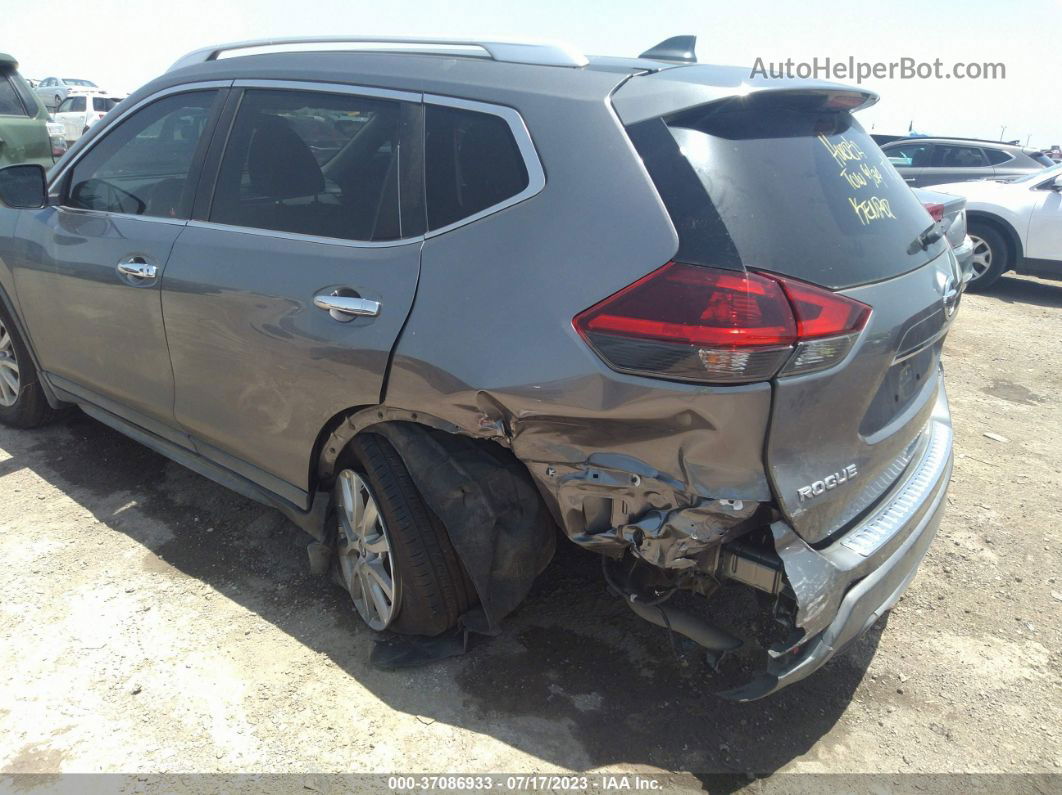 2018 Nissan Rogue Sv Gray vin: KNMAT2MVXJP577172