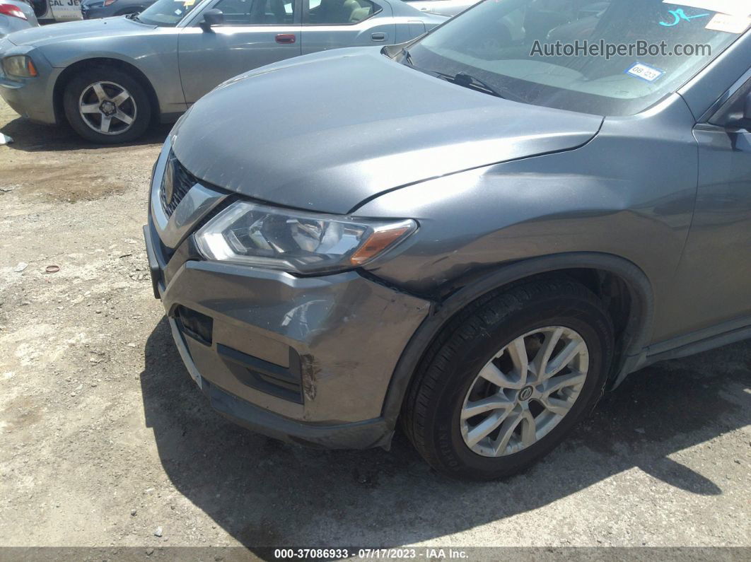 2018 Nissan Rogue Sv Gray vin: KNMAT2MVXJP577172