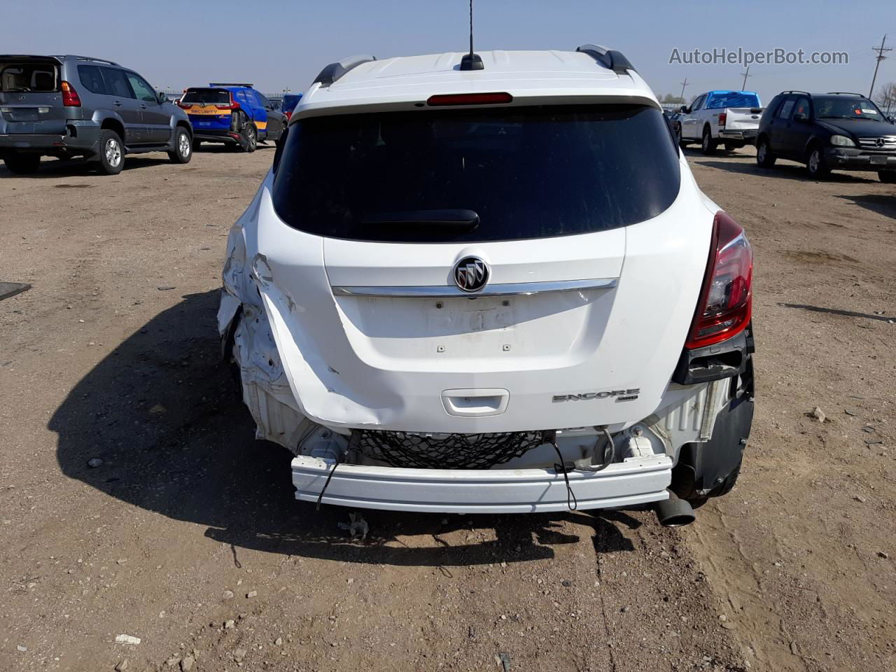 2019 Buick Encore Preferred White vin: KL4CJESB5KB859348