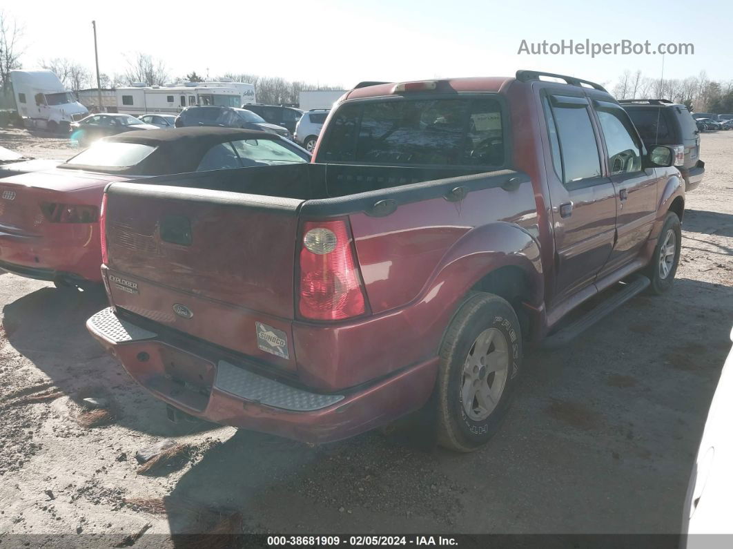 2005 Ford Explorer Sport Trac   Red vin: LFMZU77K65UA07333