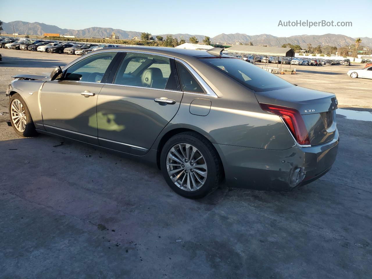 2017 Cadillac Ct6 Premium Luxury Gray vin: LREKK5RX0HA066782