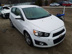 2014 Chevrolet Sonic Ltz White vin: 1G1JE6SB7E4203466