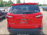 2020 Ford Ecosport S Красный vin: MAJ3S2FE0LC348833