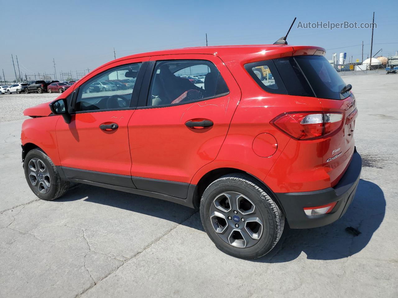 2020 Ford Ecosport S Red vin: MAJ3S2FE0LC368029