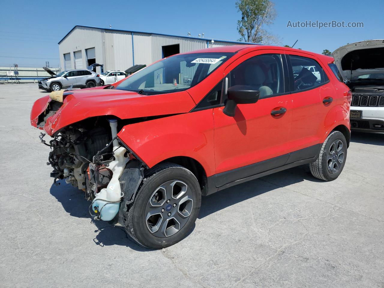 2020 Ford Ecosport S Red vin: MAJ3S2FE0LC368029