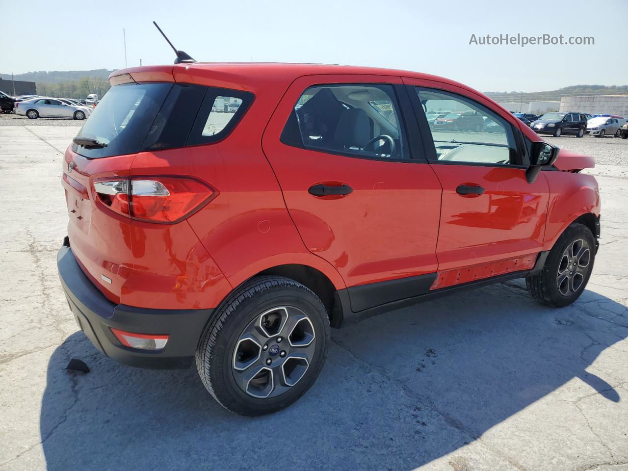 2020 Ford Ecosport S Red vin: MAJ3S2FE0LC368029