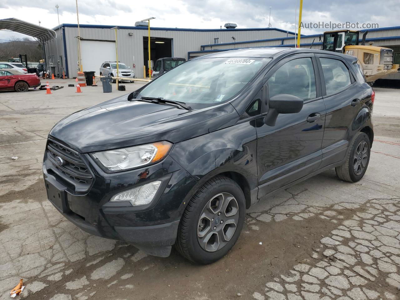 2019 Ford Ecosport S Черный vin: MAJ3S2FE1KC292187