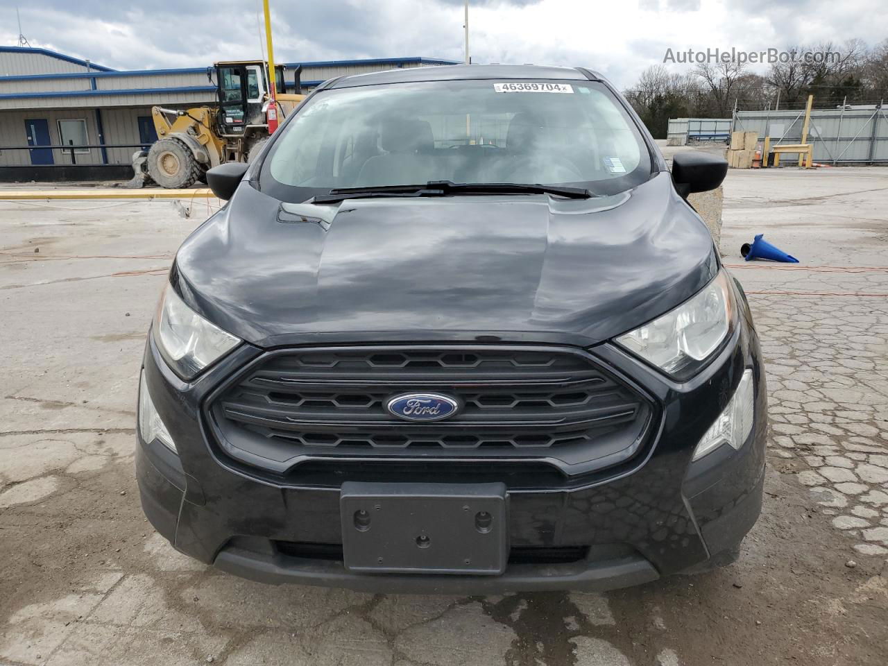 2019 Ford Ecosport S Black vin: MAJ3S2FE1KC292187