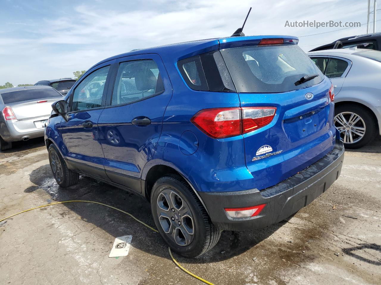 2020 Ford Ecosport S Blue vin: MAJ3S2FE1LC390153