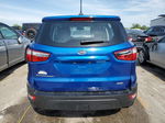 2020 Ford Ecosport S Blue vin: MAJ3S2FE1LC390153