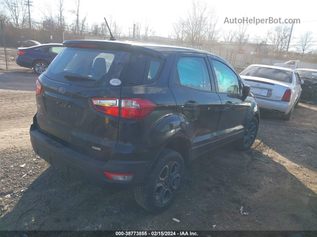 2019 Ford Ecosport S Black vin: MAJ3S2FE2KC276578