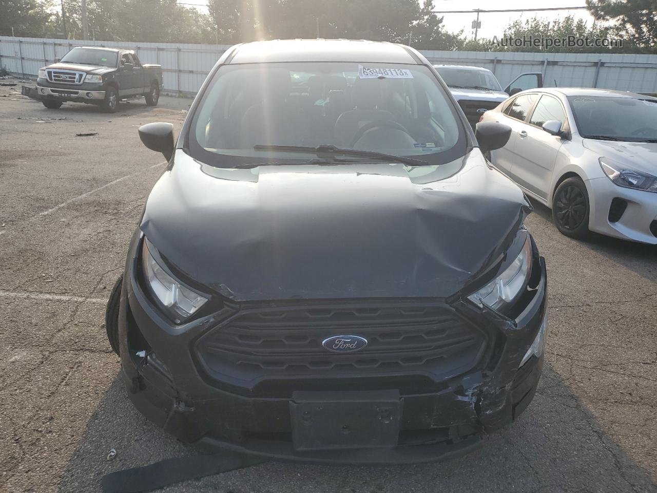 2019 Ford Ecosport S Black vin: MAJ3S2FE2KC286768