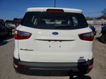 2019 Ford Ecosport S White vin: MAJ3S2FE2KC309725