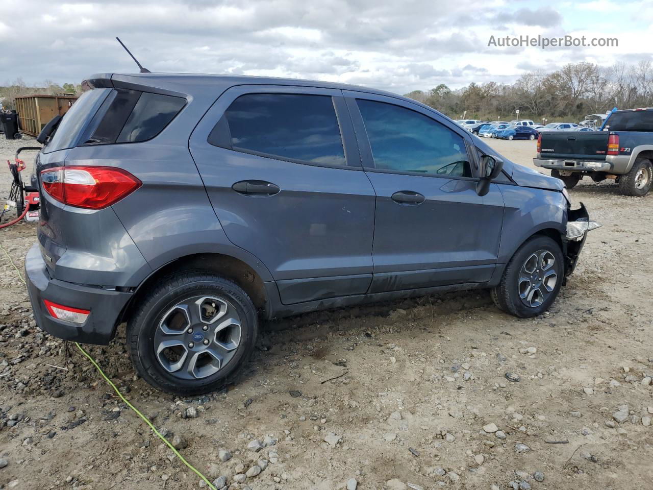 2019 Ford Ecosport S Серый vin: MAJ3S2FE3KC308423