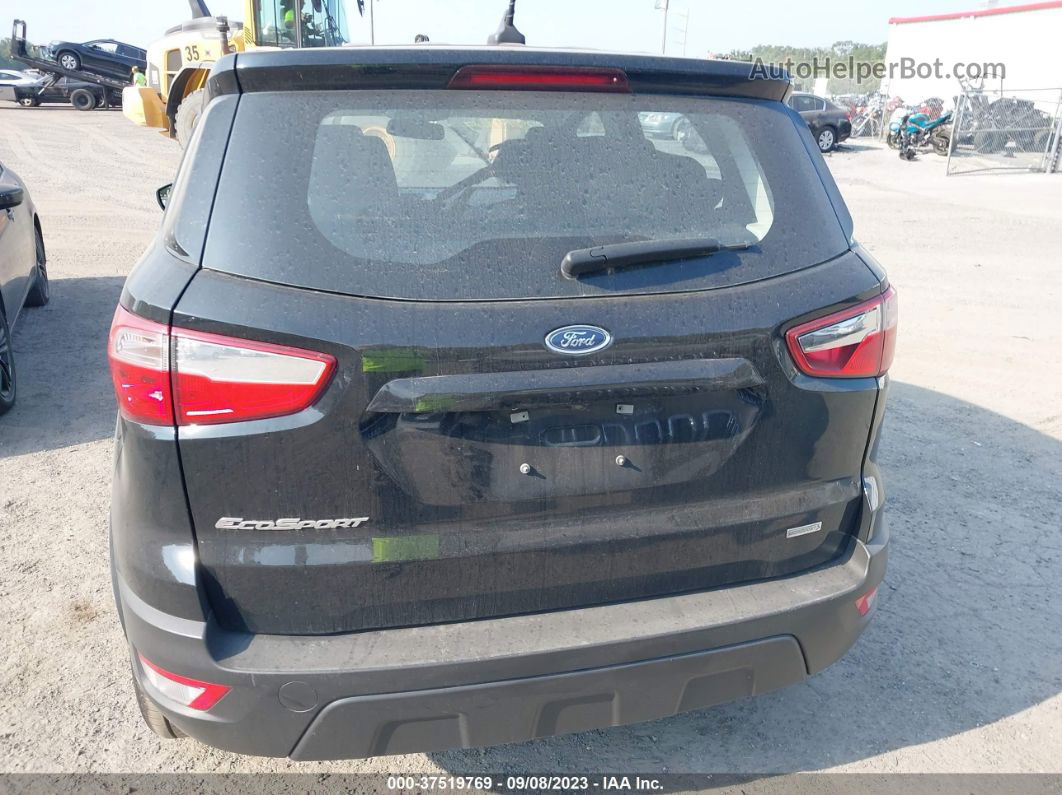 2020 Ford Ecosport S Black vin: MAJ3S2FE3LC379039