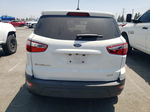 2019 Ford Ecosport S White vin: MAJ3S2FE4KC267770