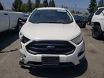 2019 Ford Ecosport S White vin: MAJ3S2FE4KC267770