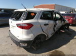 2019 Ford Ecosport S White vin: MAJ3S2FE4KC295424