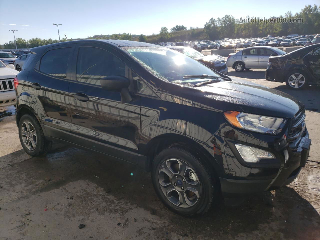 2020 Ford Ecosport S Black vin: MAJ3S2FE4LC371502