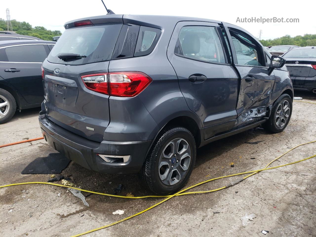 2020 Ford Ecosport S Gray vin: MAJ3S2FE4LC388865