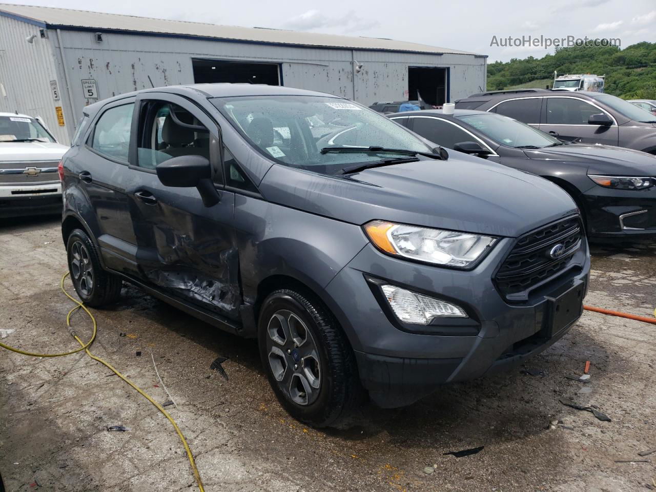 2020 Ford Ecosport S Gray vin: MAJ3S2FE4LC388865