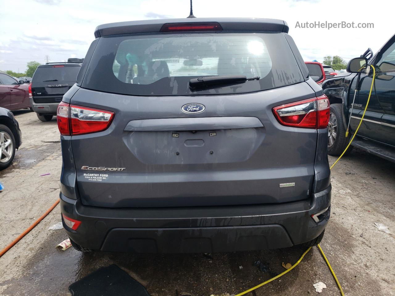 2020 Ford Ecosport S Gray vin: MAJ3S2FE4LC388865