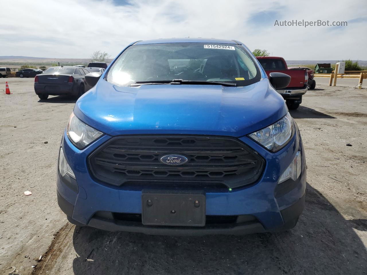 2020 Ford Ecosport S Blue vin: MAJ3S2FE4LC393290