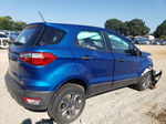 2019 Ford Ecosport S Синий vin: MAJ3S2FE5KC274310