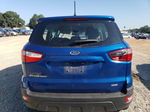 2019 Ford Ecosport S Синий vin: MAJ3S2FE5KC274310