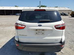 2019 Ford Ecosport S White vin: MAJ3S2FE5KC287171