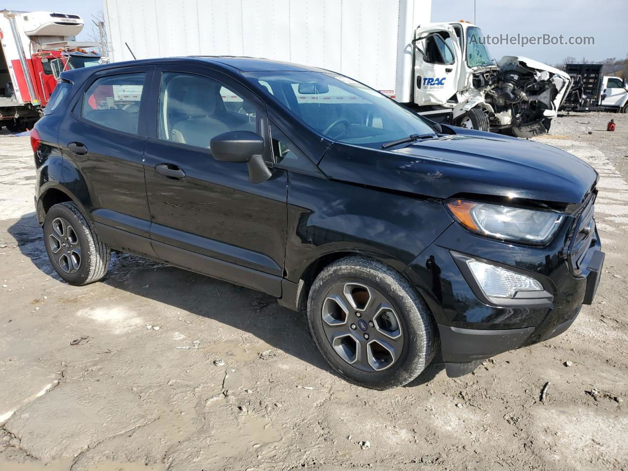 2019 Ford Ecosport S Black vin: MAJ3S2FE5KC294153