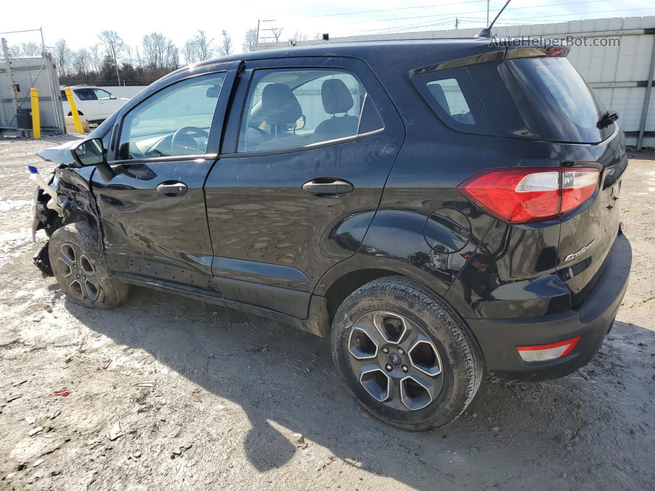 2019 Ford Ecosport S Black vin: MAJ3S2FE5KC294153