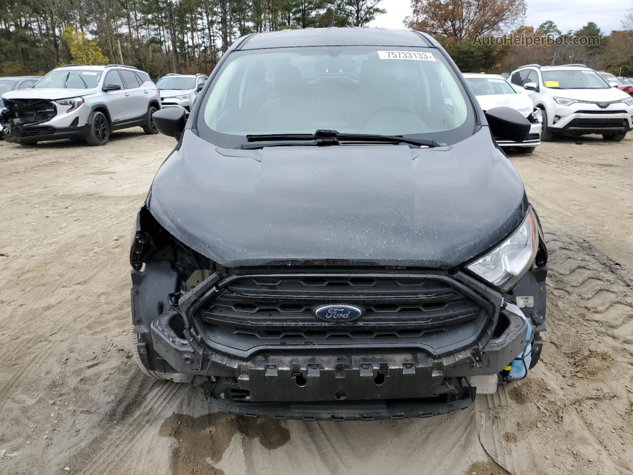 2020 Ford Ecosport S Black vin: MAJ3S2FE5LC341604