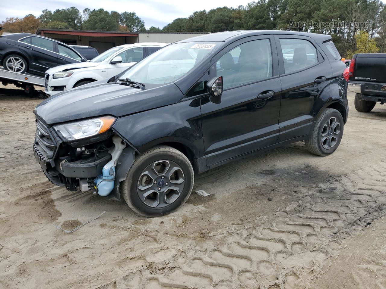 2020 Ford Ecosport S Black vin: MAJ3S2FE5LC341604