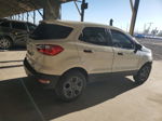 2020 Ford Ecosport S White vin: MAJ3S2FE5LC390723