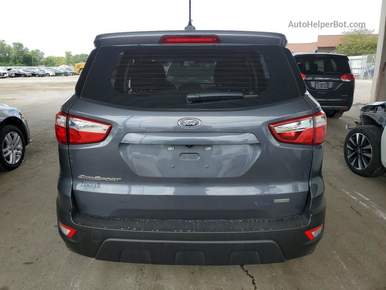 2020 Ford Ecosport S Gray vin: MAJ3S2FE6LC383652