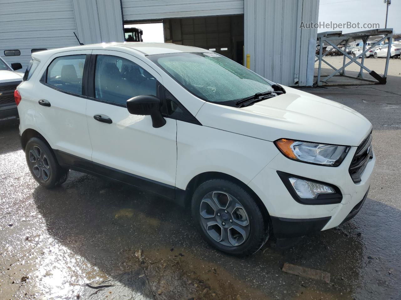 2020 Ford Ecosport S White vin: MAJ3S2FE6LC393792