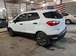 2019 Ford Ecosport S White vin: MAJ3S2FE7KC268928