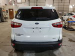 2019 Ford Ecosport S White vin: MAJ3S2FE7KC268928