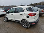 2019 Ford Ecosport S White vin: MAJ3S2FE7KC280853