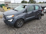 2019 Ford Ecosport S Gray vin: MAJ3S2FE7KC298673