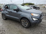 2019 Ford Ecosport S Gray vin: MAJ3S2FE7KC298673