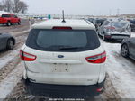 2020 Ford Ecosport S White vin: MAJ3S2FE7LC378203